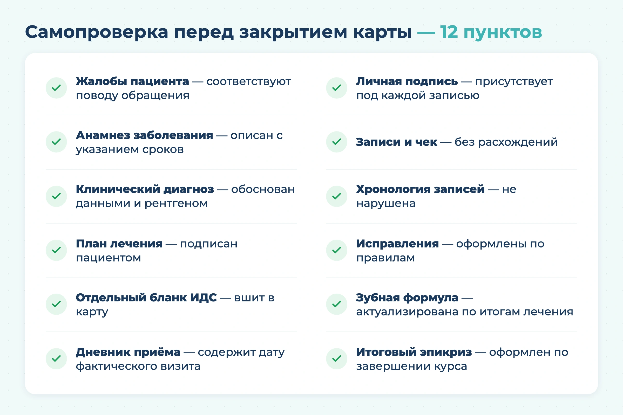 Как заполнять медицинскую карту стоматологического больного в 2026 году